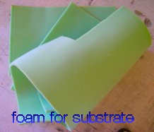 Organic foam you can cut to fit tank bottom